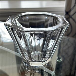 Orrefors Sweden Beautiful Crystal Art Glass Octagonal Bowl